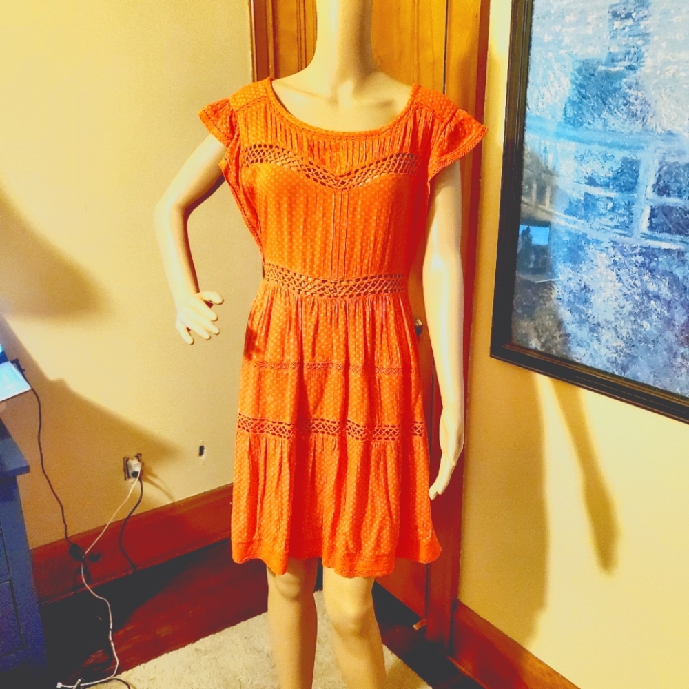 Free People, Size Medium, Orange